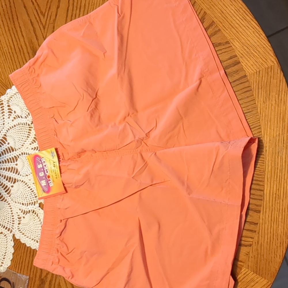 Lands' End Men's 6" Volley Swim Trunk Coral XL